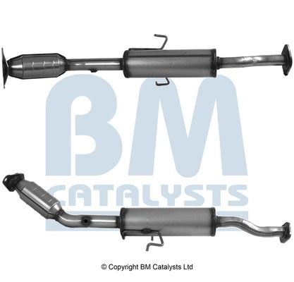 BM91563H BM Catalysts Глушитель, передняя часть